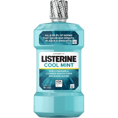 Picture of Listerine Cool Mint Antiseptic Mouthwash 250 ml(Thailand)