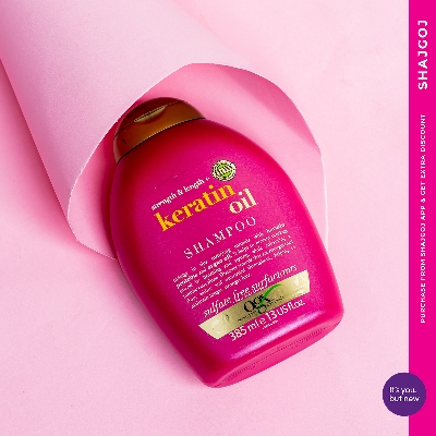 Picture of OGX Keratin Oil Shampoo Size: 385ml
