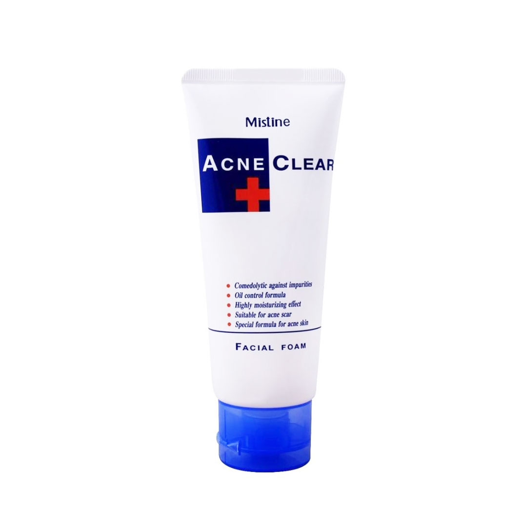 Picture of Mistine Acne Scar Clear Oil Blemish Control Facial Foam Face Wash From (Thailand)85 g