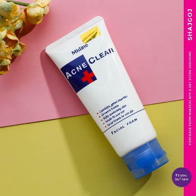 Picture of Mistine Acne Scar Clear Oil Blemish Control Facial Foam Face Wash From (Thailand)85 g