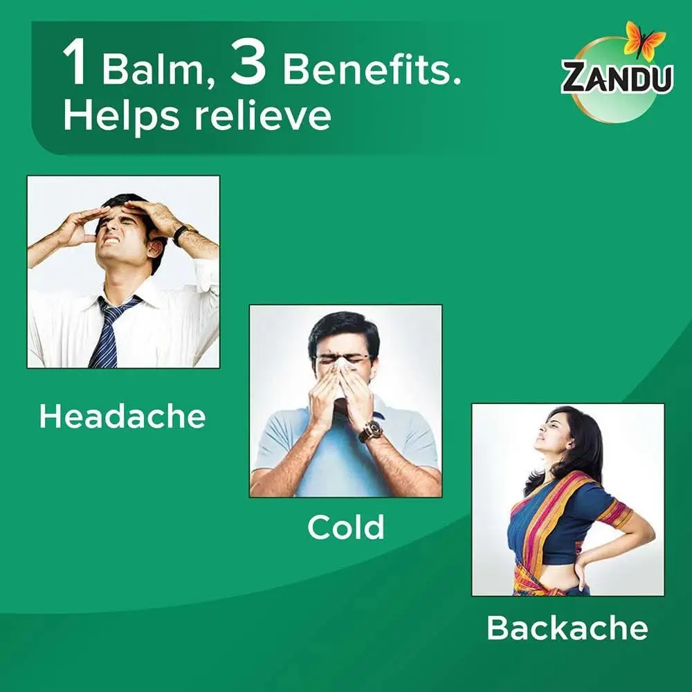 Picture of Zandu Long-Lasting Relief Zandu Balm (8 ml)