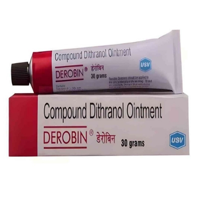 Picture of Indian Derobin Ointment(compound dithranol ointment) 30 gm