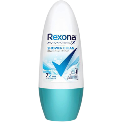 Picture of Rexona Women Roll On Shower Clean Size: 50ml