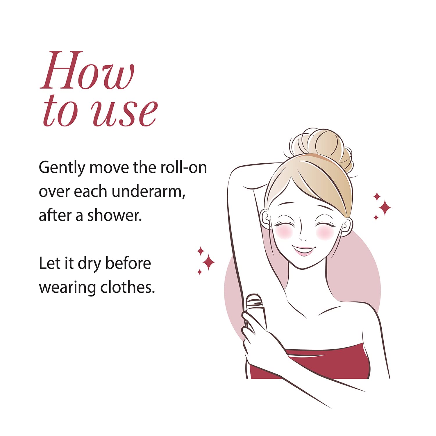 Picture of Yardley London London Rose Anti-Perspirant Deodorant Roll-On| Body Deodorant Roll-On For Women| 48-Hour Active Sweat Protection| Alcohol-Free | 50ml