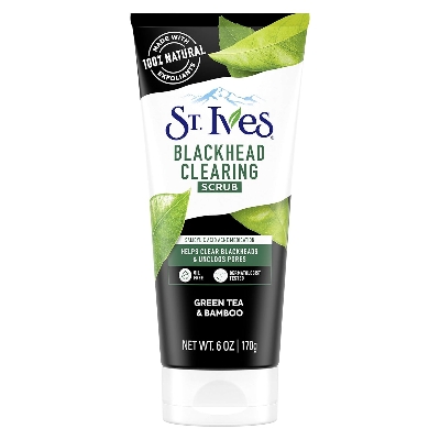 Picture of St. Ives Blackhead Clearing Face Scrub, Green Tea, 6 oz 170g