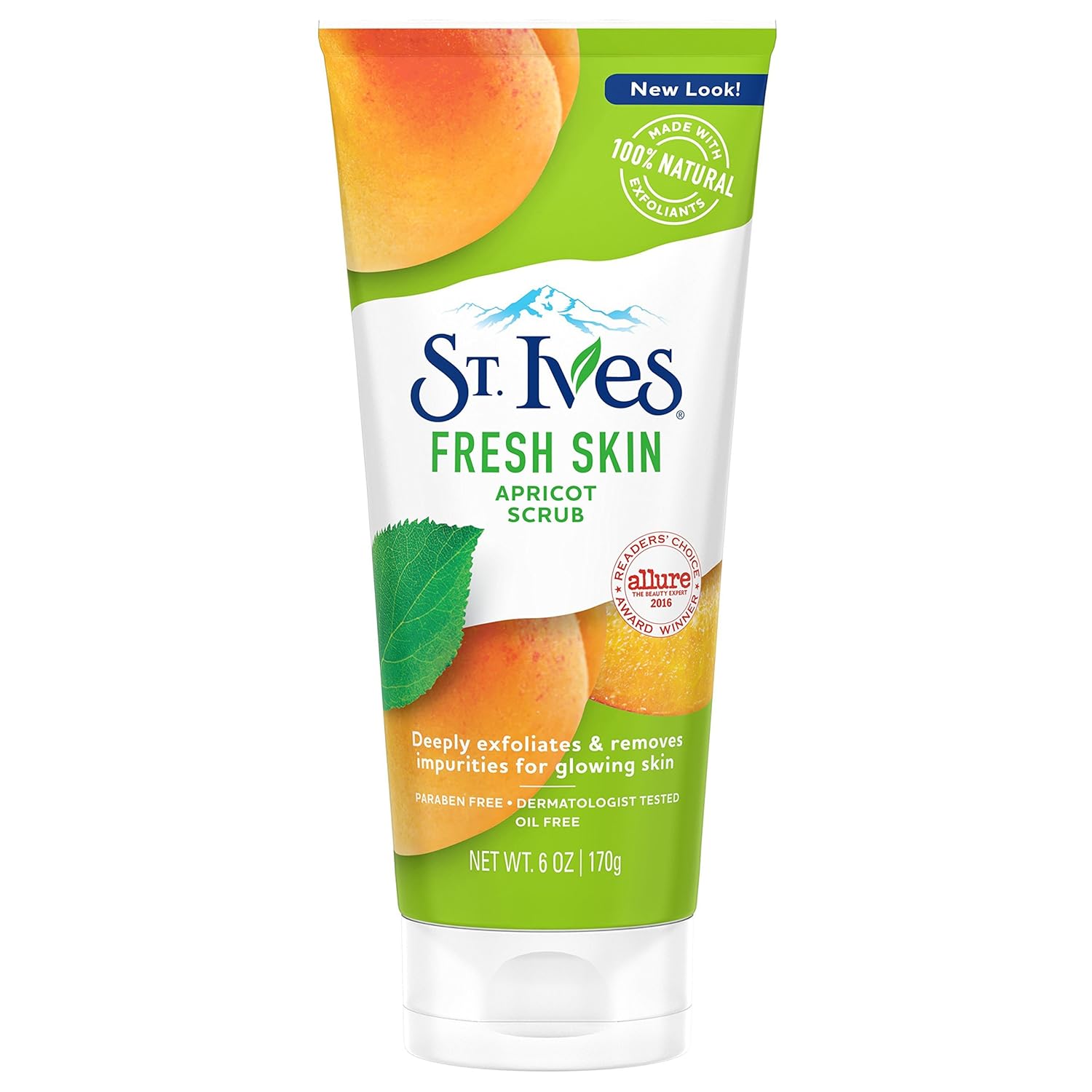 Picture of St Ives Scrub, Fresh Skin Apricot 6 oz face scrub - 170 GM