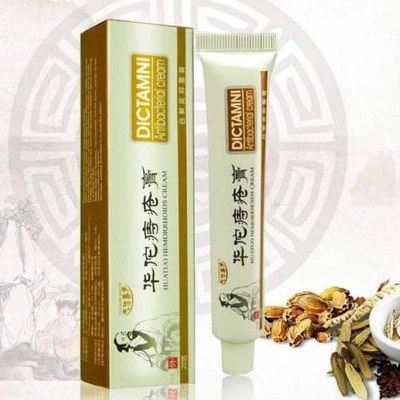 Picture of DICTAMNI Universalmart Dictamni Chinese Herbal Hemorrhoids Cream Piles