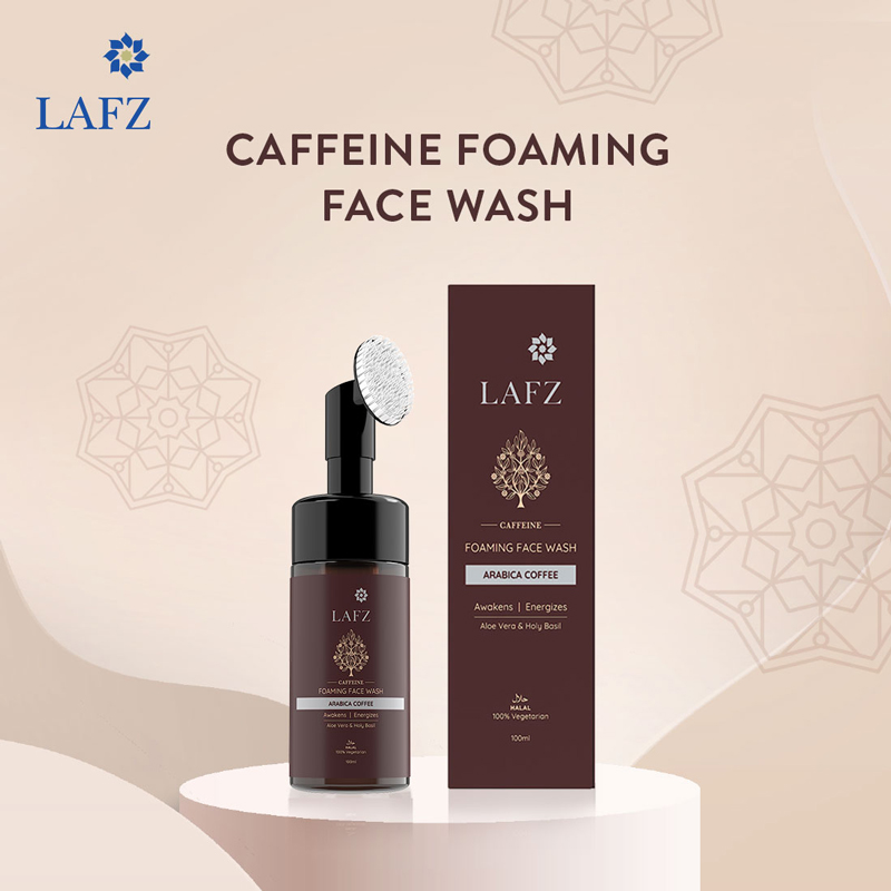 Picture of LAFZ Halal Caffeine Foaming Face Wash Size: 100ml