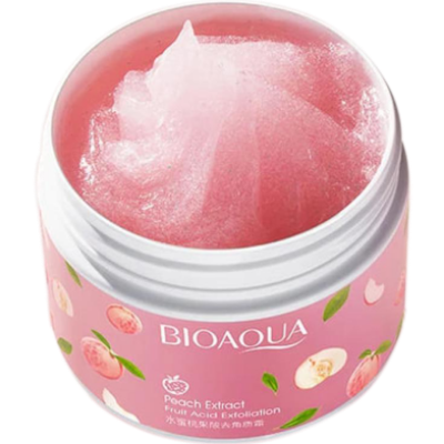 Picture of International BIOAQUA Peach Extract Fruit Acid Exfoliating Face Gel 140g