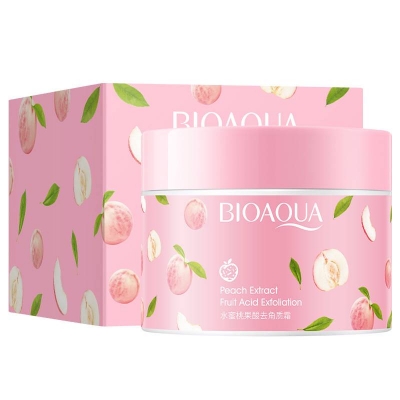 Picture of International BIOAQUA Peach Extract Fruit Acid Exfoliating Face Gel 140g