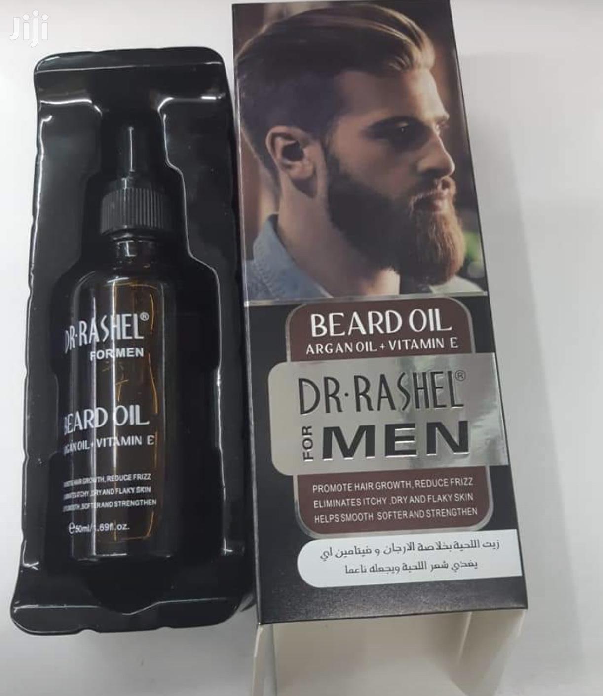 Picture of Dr Rashel Argan Oil Vitamin E Hair Growth Men Beard Oil 50ml