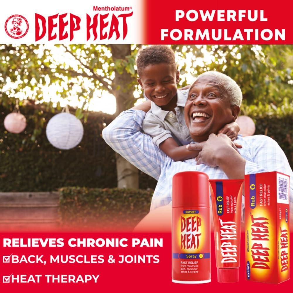 Picture of Germany product Export  Deep Heat Spray for Fast Pain Relief 150ml - Original from Germany