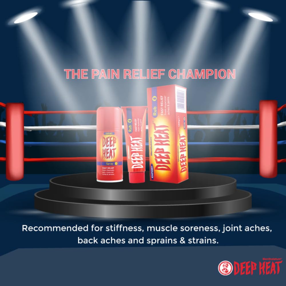 Picture of Germany product Export  Deep Heat Spray for Fast Pain Relief 150ml - Original from Germany