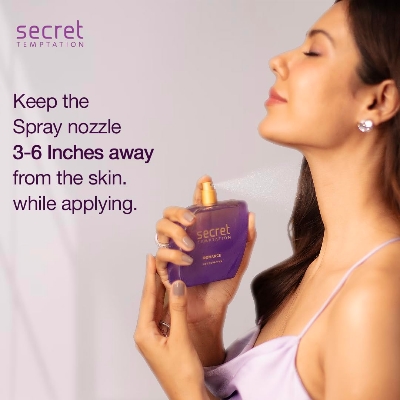 Picture of Secret Temptation Romance Eau De Parfum for Women, Long Lasting Chypre Green Everyday Wear Fragrance, 50ml