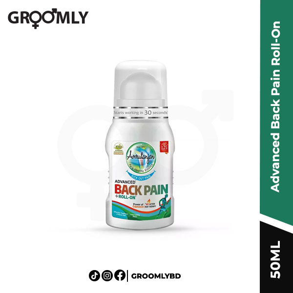 Picture of Amrutanjan Advanced Back Pain Roll On 50 Ml