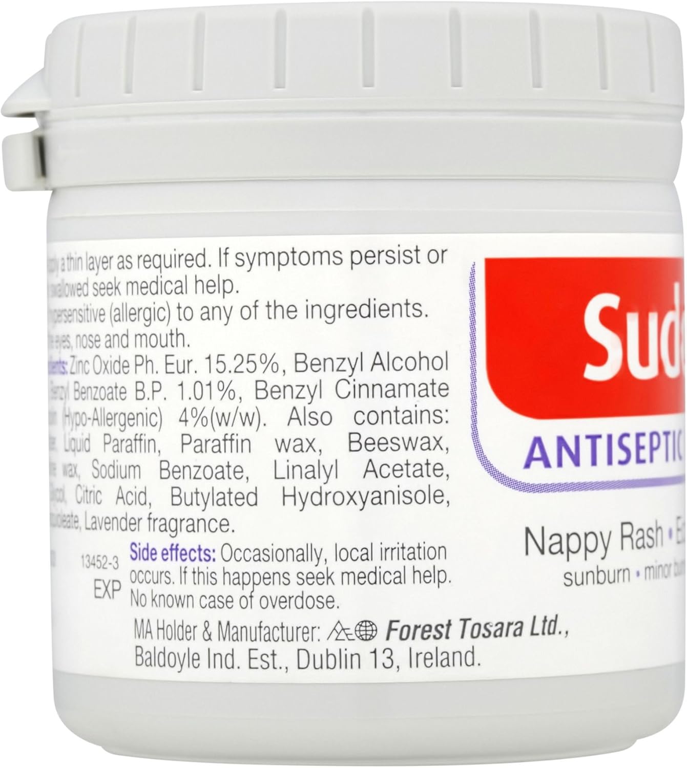 Picture of Sudocrem Antiseptic Healing Cream 125g UK