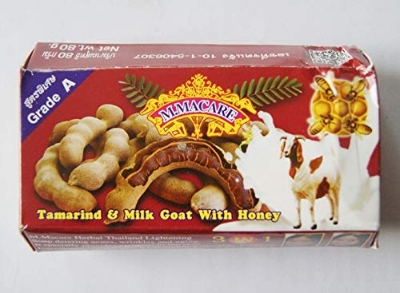 Picture of M.MACARE Tamarind and Milk Goat with Honey Fairness Herbal Soap 80 g