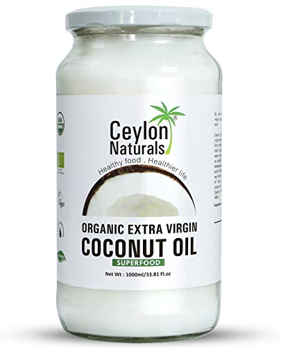 Picture of Ceylon Naturals Organic Extra Virgin Coconut Oil 1000 ml