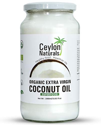 Picture of Ceylon Naturals Organic Extra Virgin Coconut Oil 1000 ml