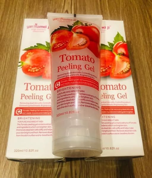 Picture of Tomato Peeling Gel | ISO Approved | 100% Authentic | Brightening Face & Body Exfoliating Gel 320 ml