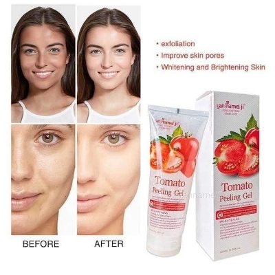 Picture of Tomato Peeling Gel | ISO Approved | 100% Authentic | Brightening Face & Body Exfoliating Gel 320 ml