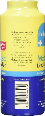 Picture of Medipure Unisex Medicated Soothing Body Powder for Itchy, Irritated Skin-200g New