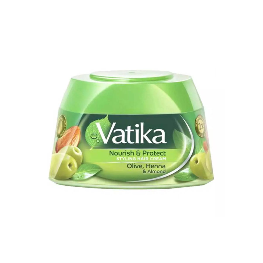Picture of Vatika Styling Hair Cream with Olive & Henna Size: 140ml