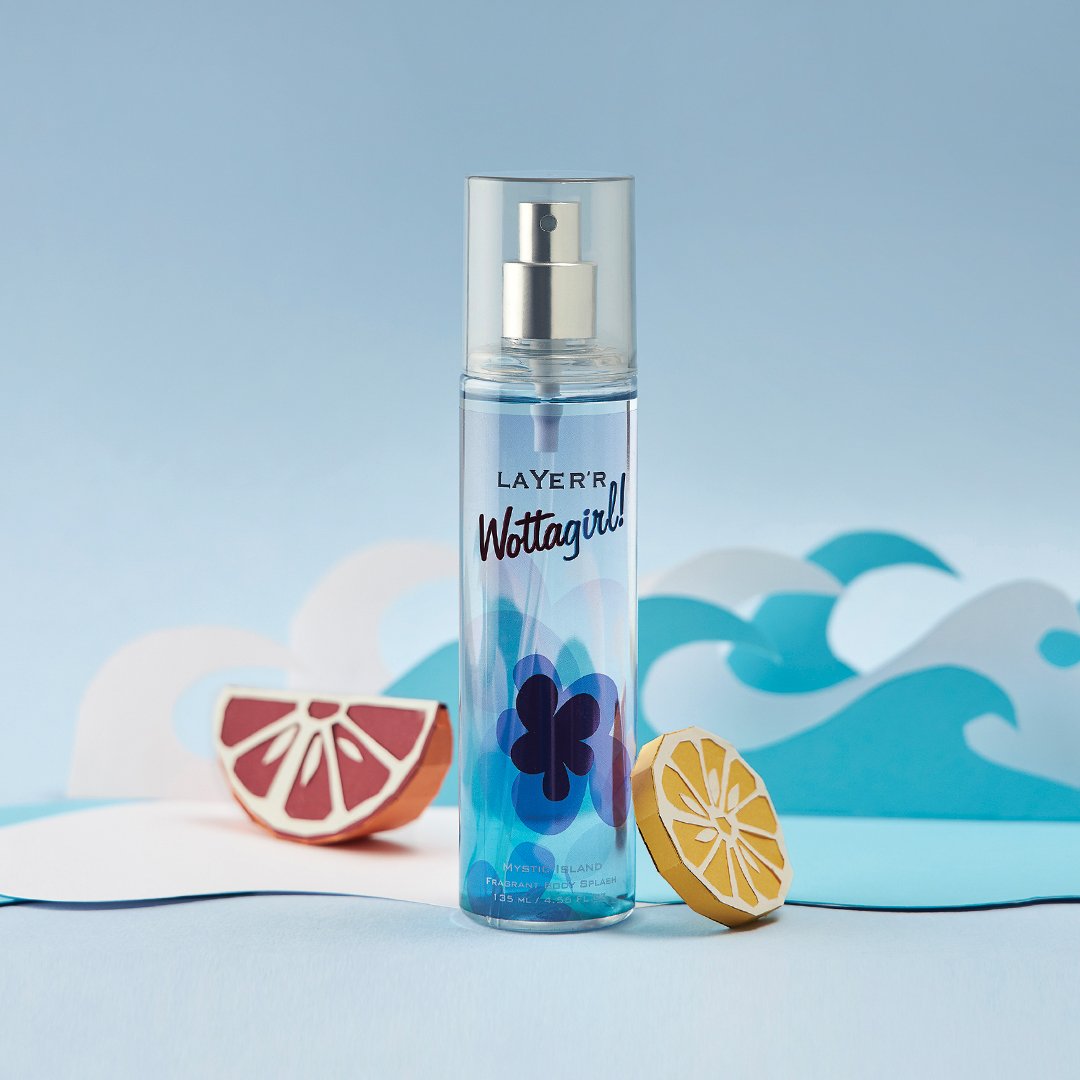 Picture of Layer’r Wottagirl Mystic Island Fragrant Body Splash Size: 135ml