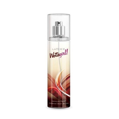 Picture of Layer'r Wottagirl Vanilla Twist Body Spray Size: 135ml