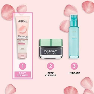 Picture of L'Oreal Fine Flowers Gel-Cream Wash 150 ml