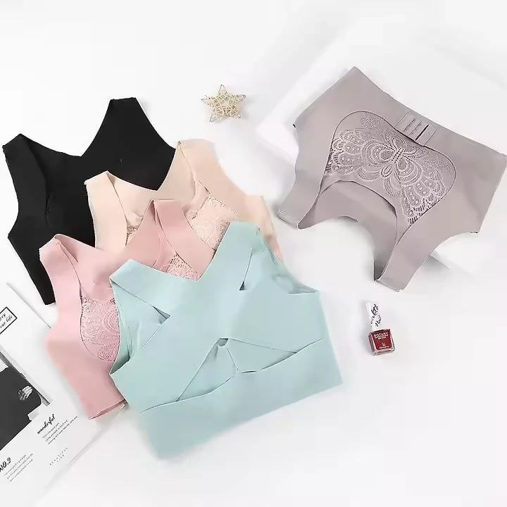 Picture of Chinese Posture Correction Front Cover Push-up Bra For Women