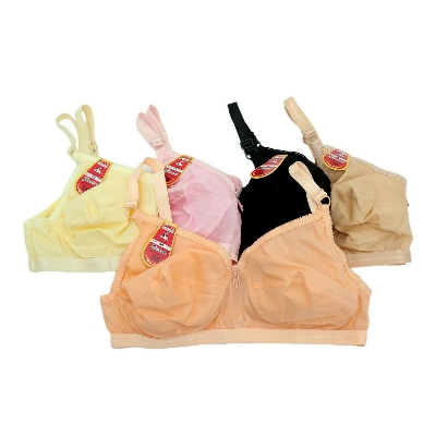 Picture of Thai Cotton 4 Pieces Combo Bra For Woman