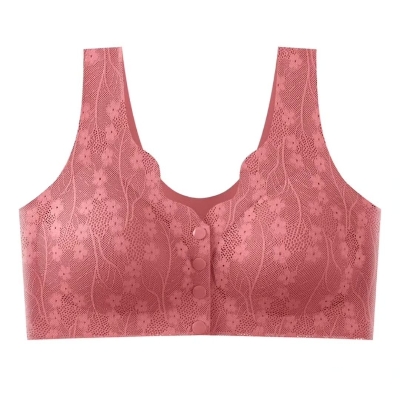 Picture of Premium Quality Multiclour Font four Button Bra 1 Pices
