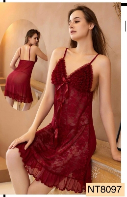 Picture of Women’s Chemises Sexy Lace Mini Babydoll Night Dress