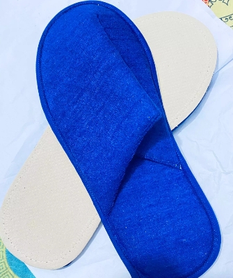 Picture of Blue color Room Slipper for Man and Women bought house slipper Floor slipper