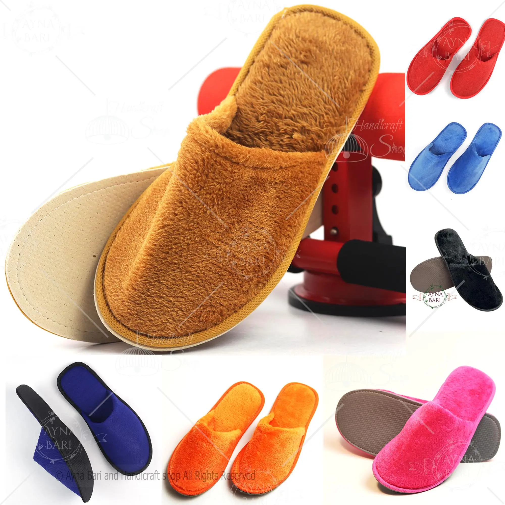 Picture of Wool Room Slipper for Men and Women  RSP Wool  [Handicraft Shop]