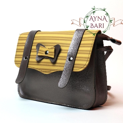 Picture of Site bag for girls  Bow Design  Small bag  Small backpack for girls - Bag - Bag -Bag for Women - Bag for Girls