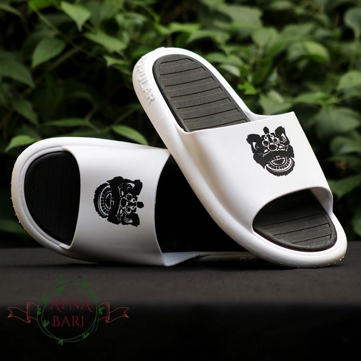 Picture of New Collection Slides | Slides Slipper |Tiger CROWN Slides | POPULAR A | Slides for Boys and Girls | Shoe for Man | Slides for Man [Handicraft Shop]