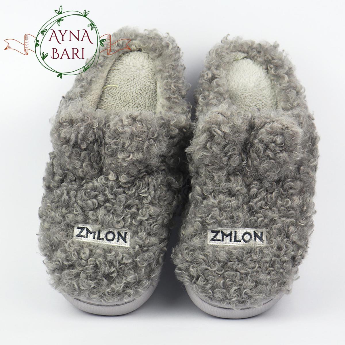 Picture of Indoor Warm Fleece Slippers | Room Slipper | Sheep Cotton slipper | Slipper for Girls |  Ladies Girls Cartoon Winter Soft Cozy Booties Non-slip Plush Slip-on Shoes | Room Slipper For Girls | New Collection | Posh Wool Slipper [Handicraft Shop]