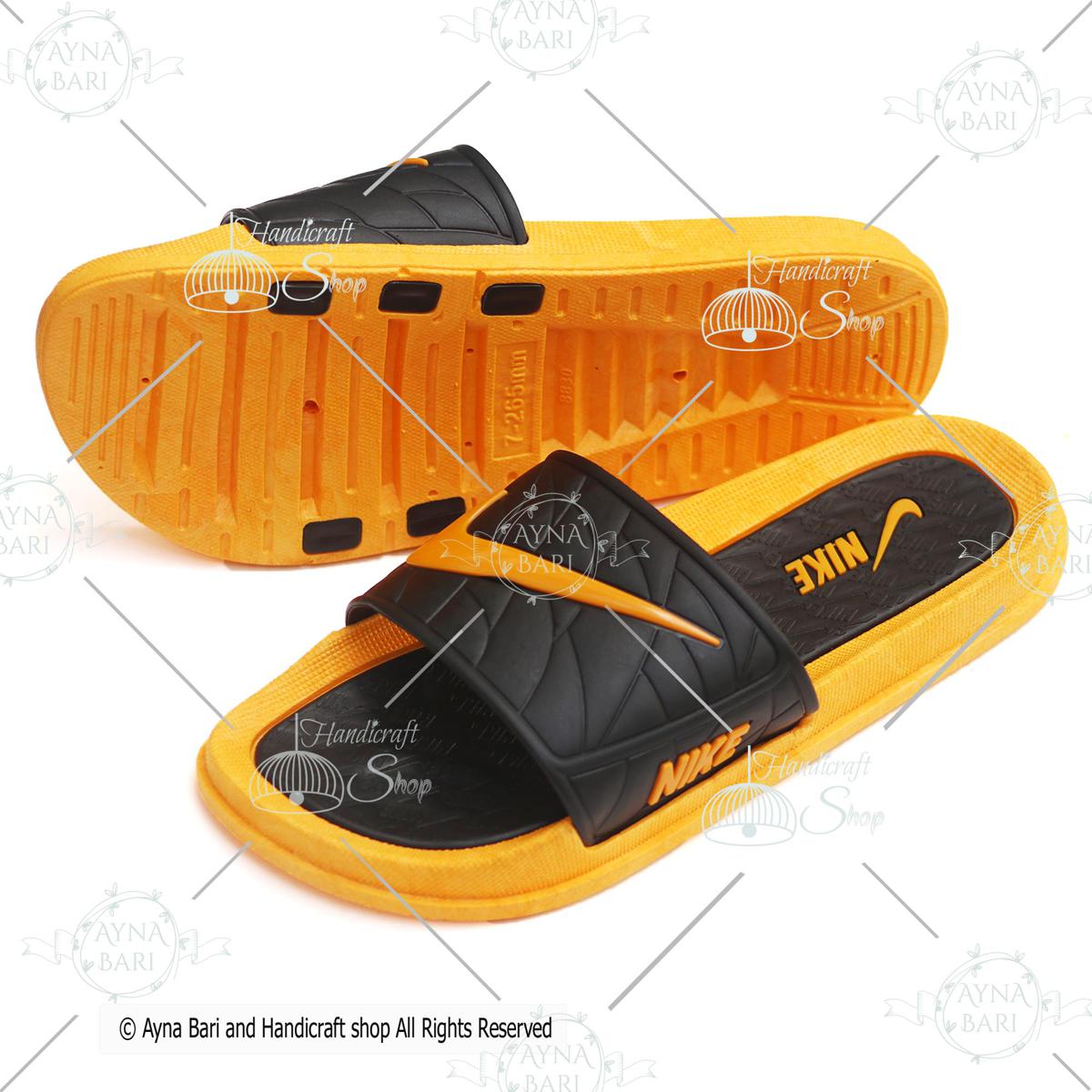 Picture of Slides for Boys | Nikee Slides | Slides for man | Man Shoes slipper Sandal | Handicraft Shop