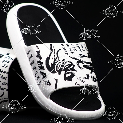 Picture of New Collection Slides | Slides Slipper Super Soft | Screen Paint | Slides for Boys and Girls | Shoe for Man | Slides for Man