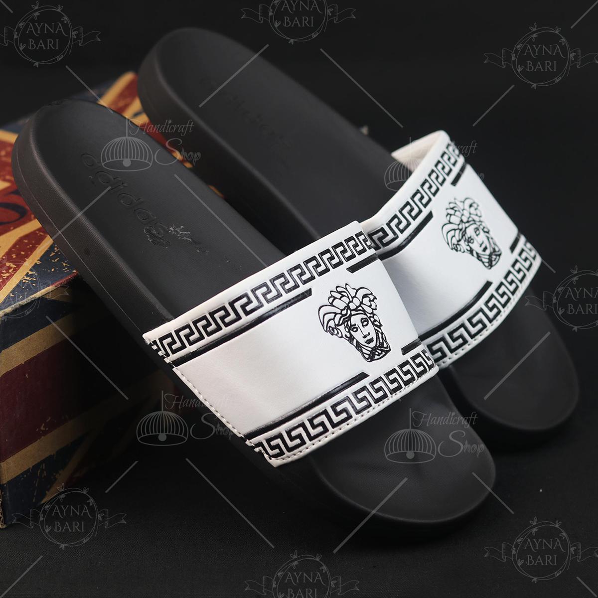 Picture of Eid Collection Slides For Man | Versace' | Addidas | Slides Slipper | Handicraft Shop - Slides