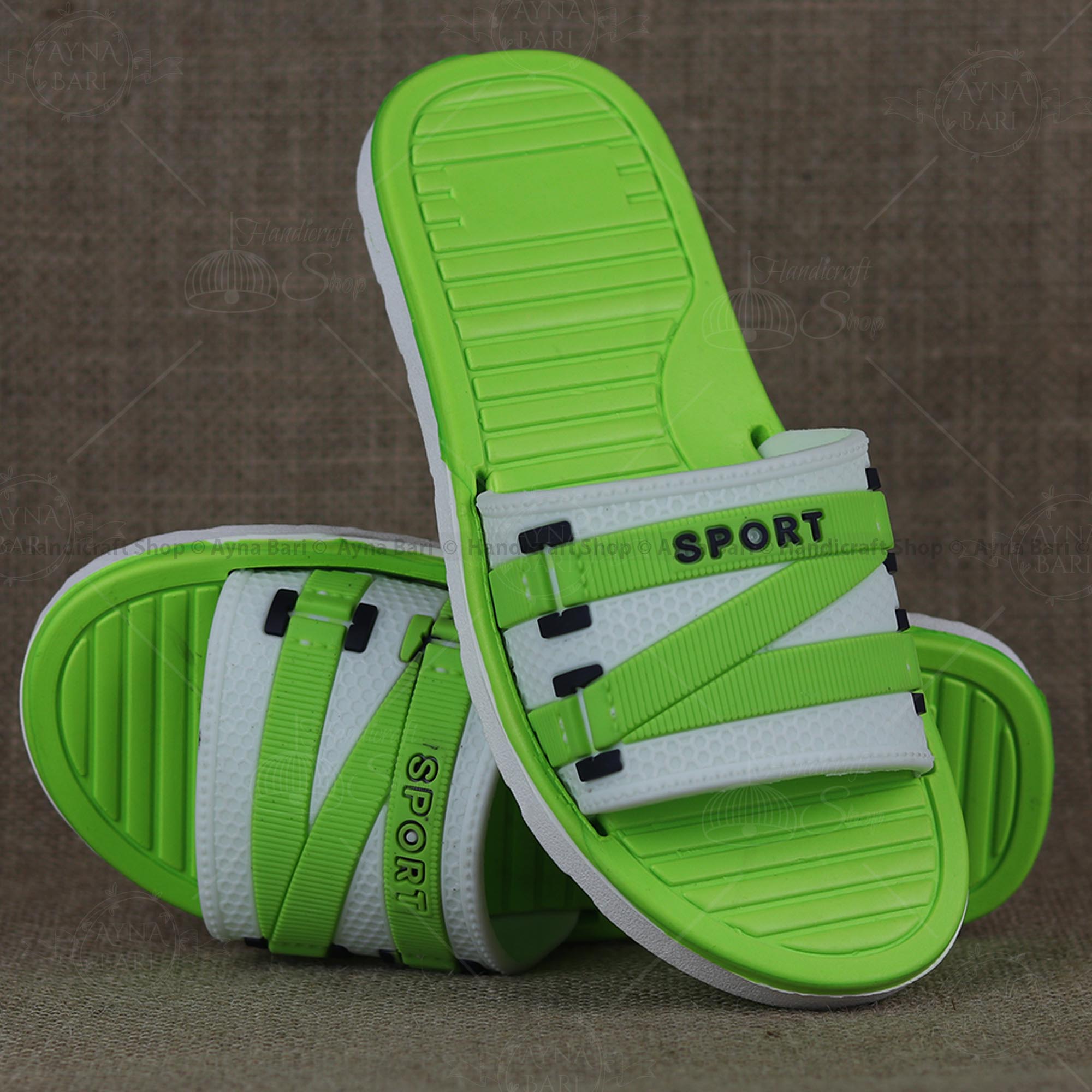 Picture of New Collection Slides  Super Soft and light weight   Anti-slip Bath Sandals Massage slipper  Shoe for Man  Slides for Man [Handicraft Shop]