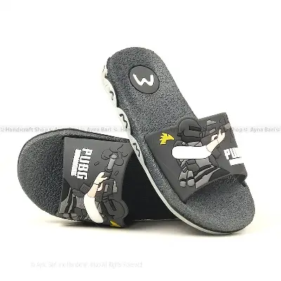 Picture of Slides Slipper for Childs Boys  Summer Slippers  Shoes Graffiti  Open Toe Low Platform Flip Flops Outdoor Flat Beach Slides Sandals