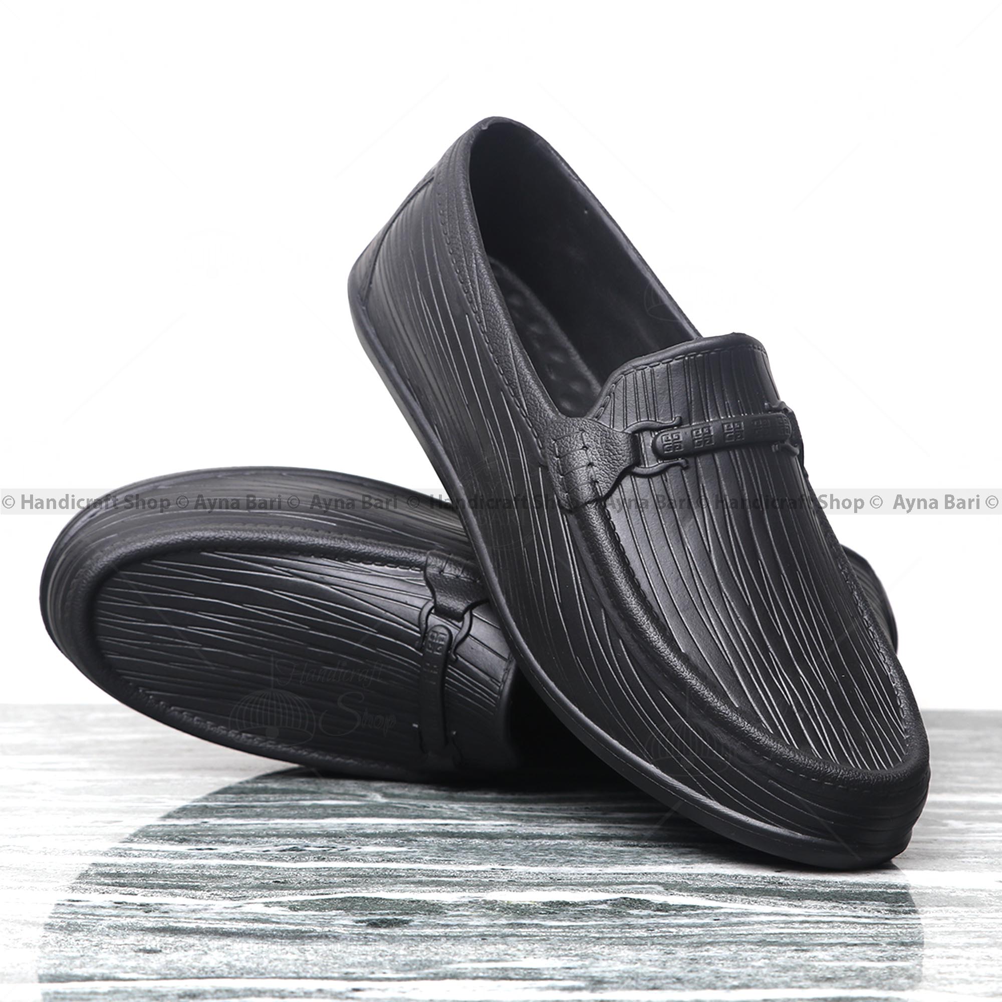 Picture of New Collection Slip on Loafer for Men | Kohinoor R-102 | Waterproof shoe Rain Shoe Full Rubber Shoe for Man Loafer for boys | Handicraft Shopoo