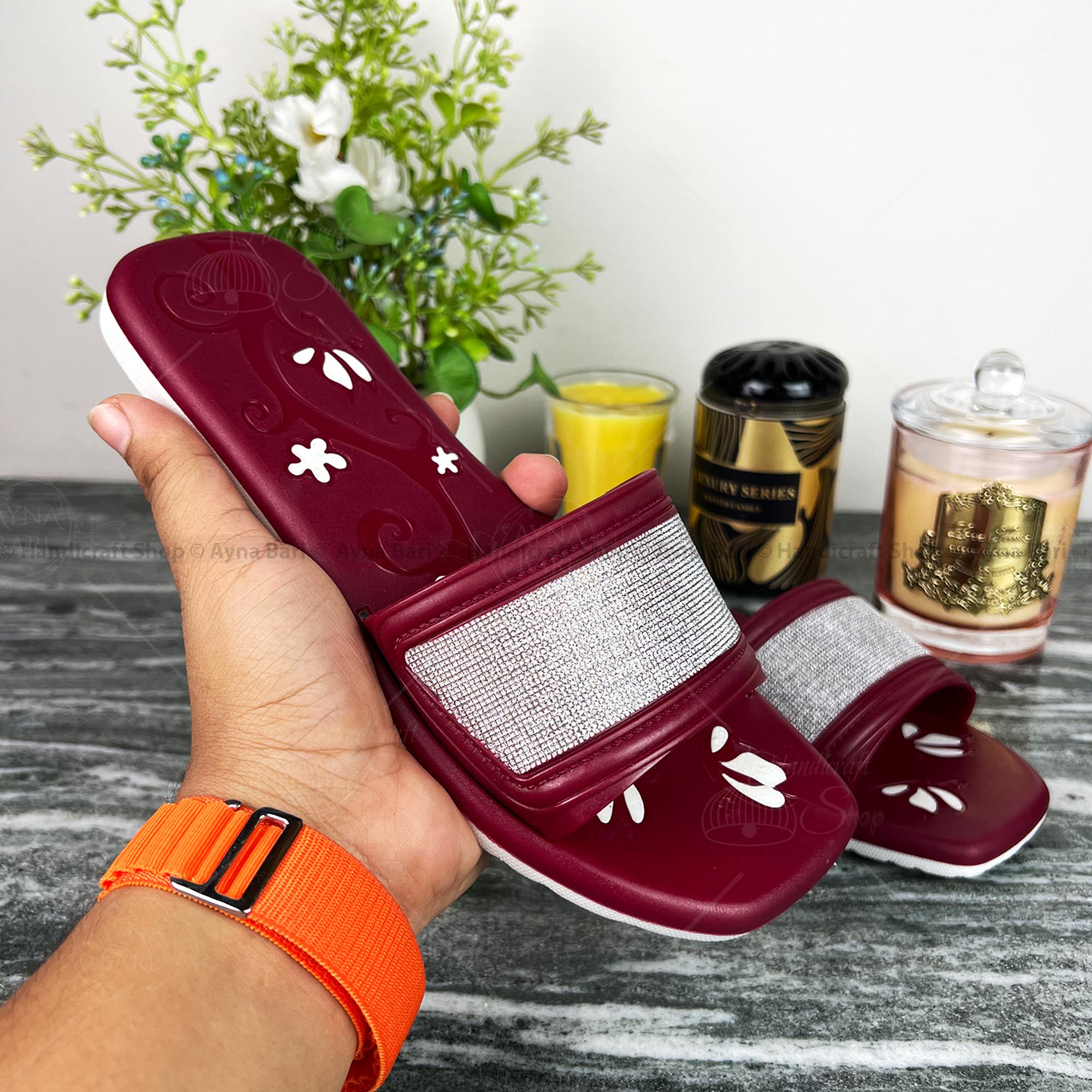 Picture of Slipper sandal for girls | FAIR R-A B 555 | sandal for woman shoe for woman flat sandal slipper for girls.