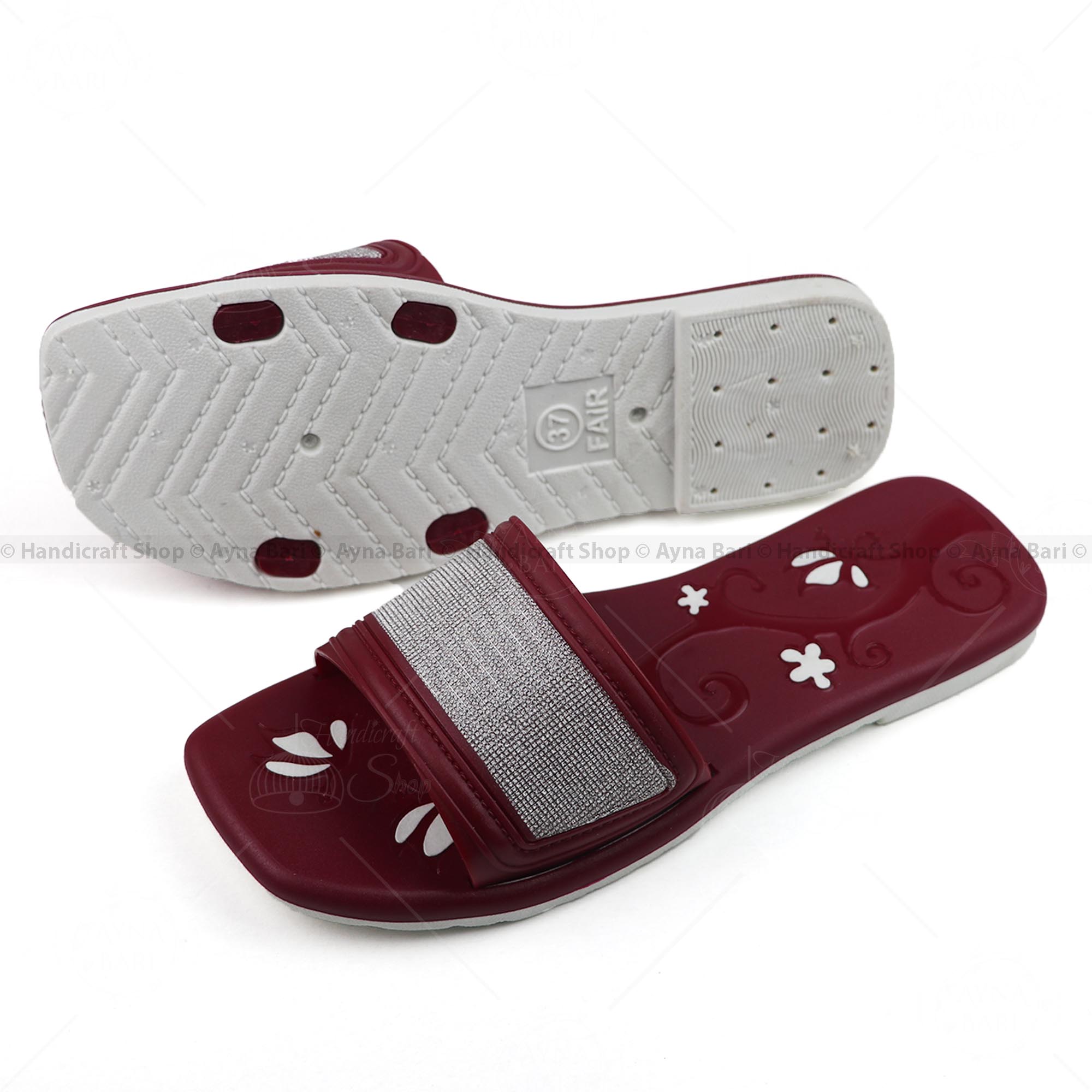 Picture of Slipper sandal for girls | FAIR R-A B 555 | sandal for woman shoe for woman flat sandal slipper for girls.