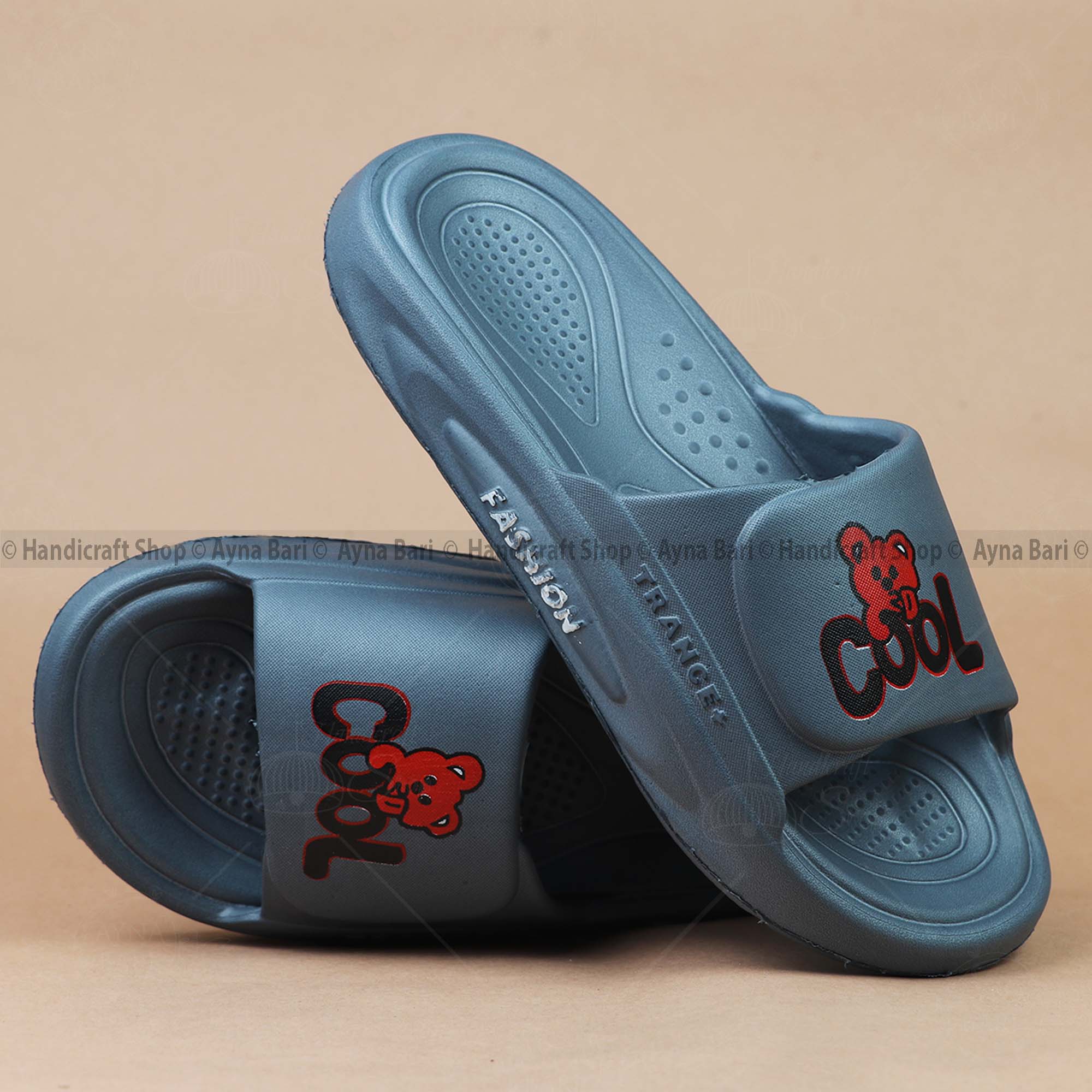 Picture of Slides for Men Slipper for boys | ParLy- 812 |  Slides for boys slipper sandal Light weight shoes for men Room Slipper shoes for men House Slipper.