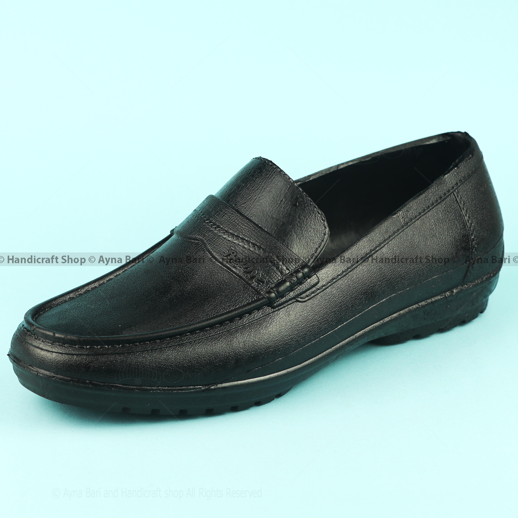 Picture of Loafer for Men Full Rubber Shoe Fiaha Belove Waterproofed Shoe Rain Boot Shoe for boys Loafer Slip on Loafer