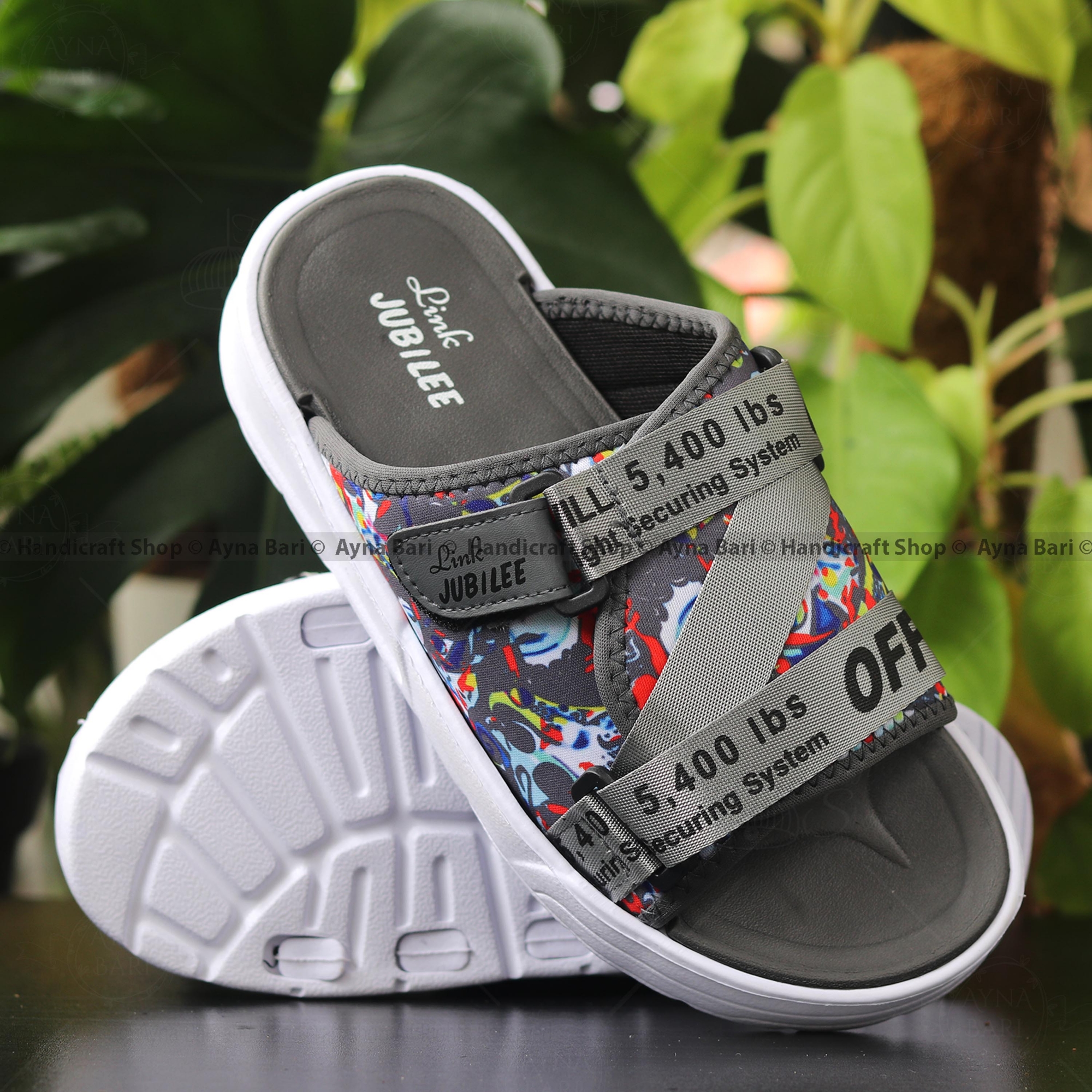 Picture of Trendsetter -Slides for Boys and Girls | Jubilee- 5,400 Ibs | slides Light weight slides Made In Chain Shoe for man Shoe for woman